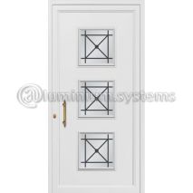 Παραδοσιακή Πόρτα εισόδου pvc 8342 