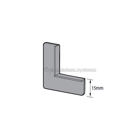 Γωνία Επιπεδότητας Πλαστική 15mm Aluminco Al510-540 